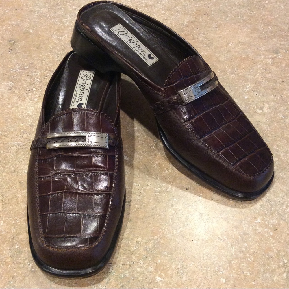 BRIGHTON “JODI” LEATHER MULES